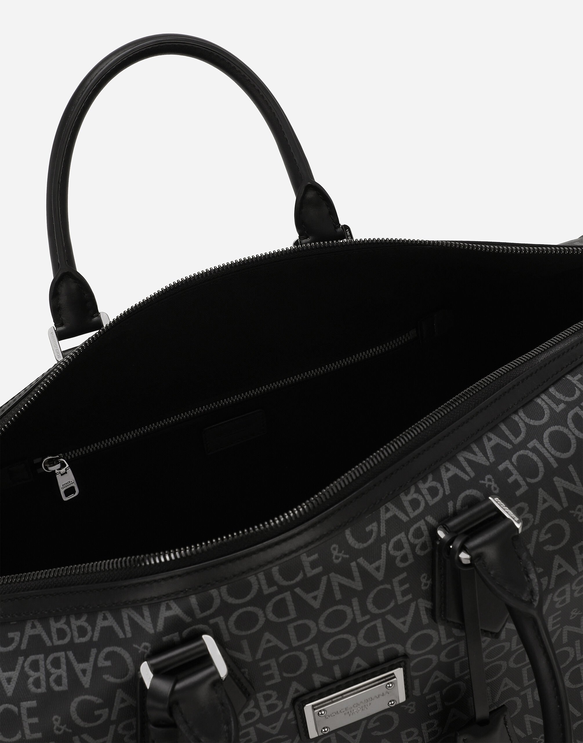 Printed jacquard holdall in Multicolor for Men | Dolce&Gabbana® US
