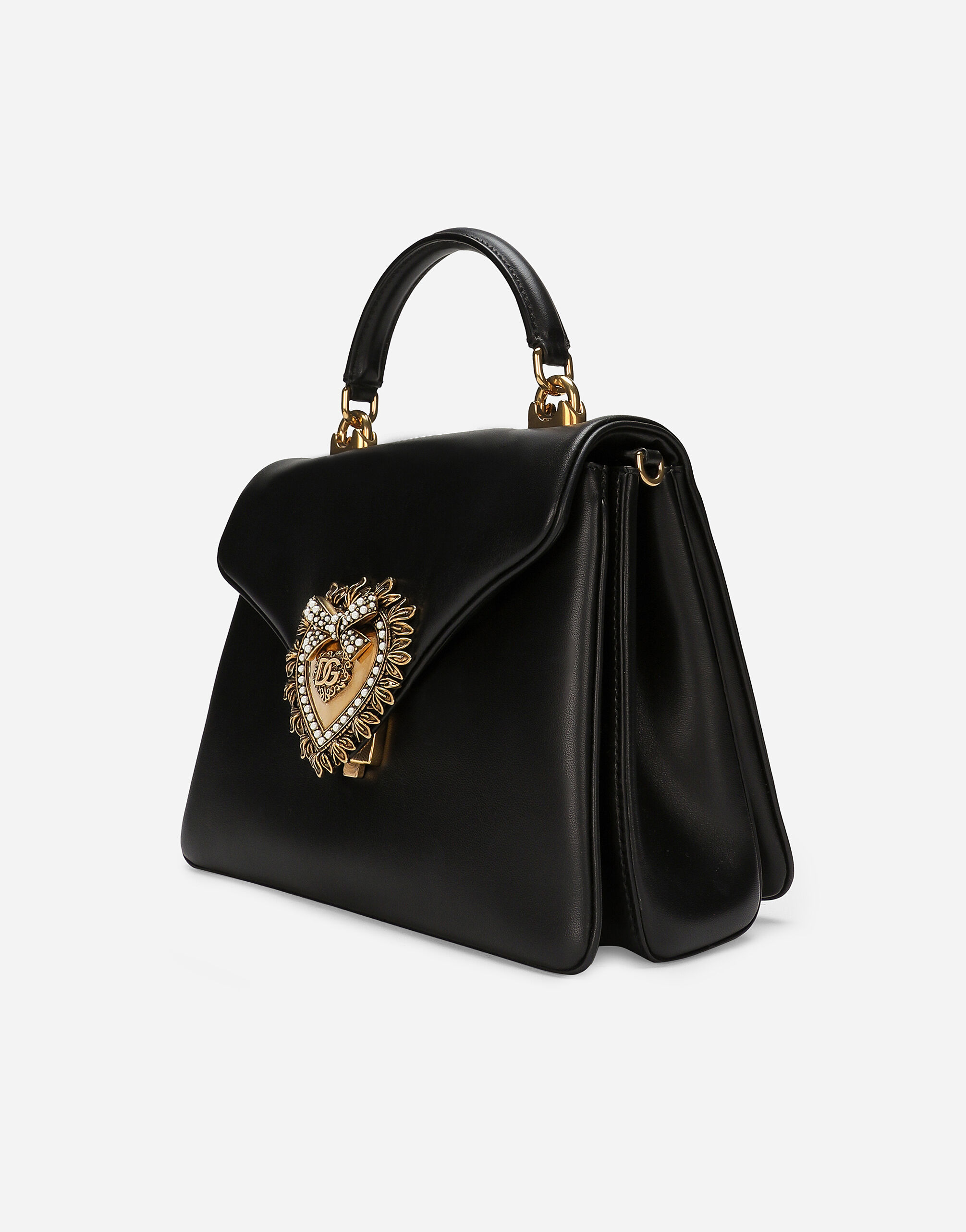 Dolce and gabbana black handbag online