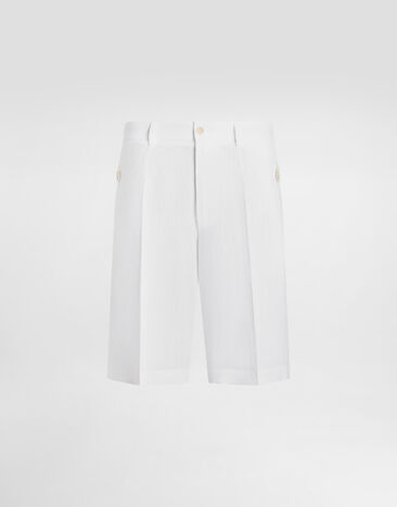 Dolce & Gabbana Linen jogging trousers White GP134TFU4LG