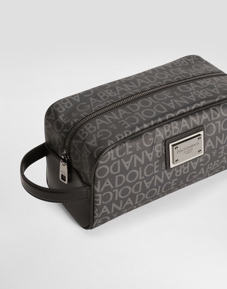 Dolce & Gabbana Necessaire aus beschichtetem Jacquard Mehrfarbig BT0989AJ705