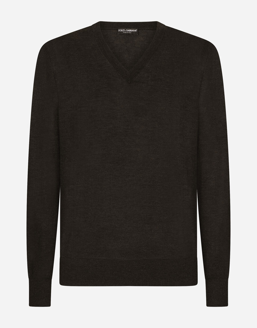 Cashmere v-neck sweater