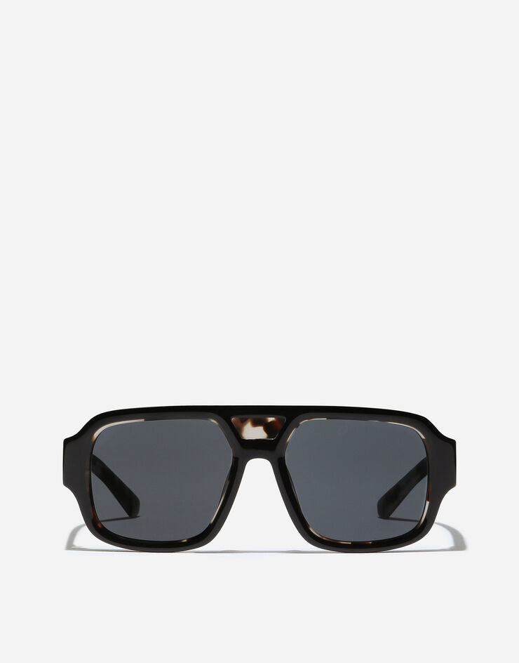 Dolce & Gabbana Sunglasses Costiera Black on grey havana VG4516VP387