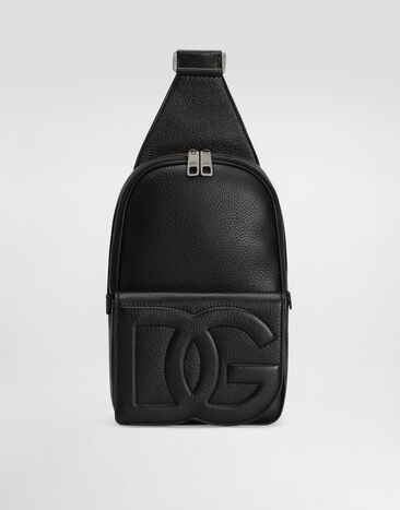 Dolce & Gabbana Deerskin backpack with strap Black BM2385AV956