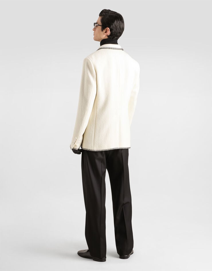 Dolce & Gabbana Rollkragenpullover aus Kaschmir Dolce & Gabbana Rollkragenpullover aus Kaschmir Schwarz GXW05TJBW1W