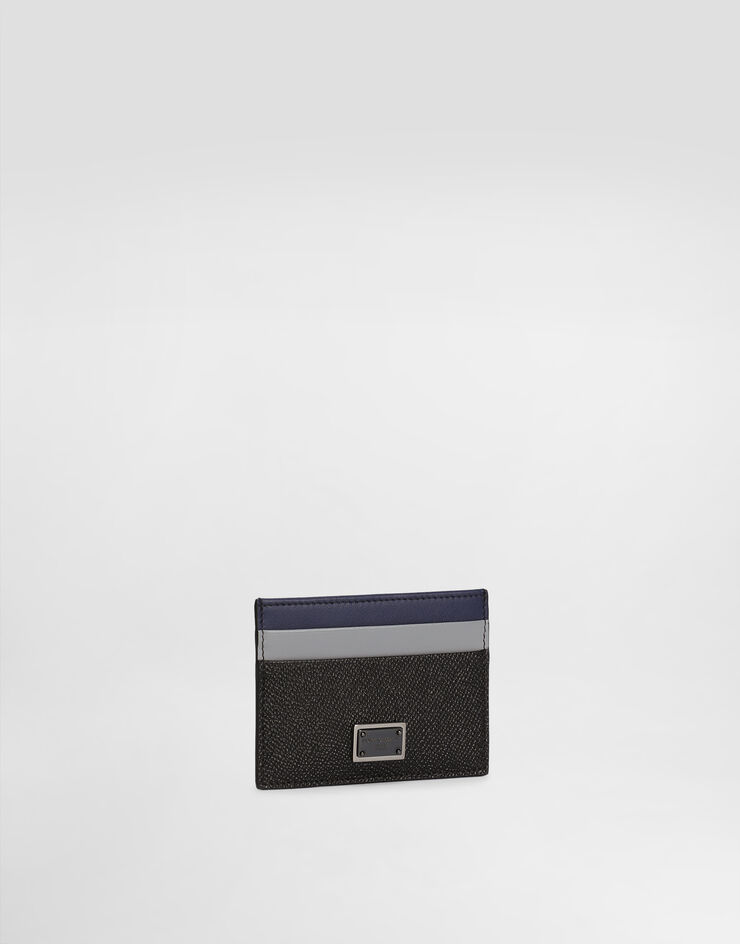 Dolce & Gabbana Kartenetui aus Dauphine Schwarz BP0330A6N72