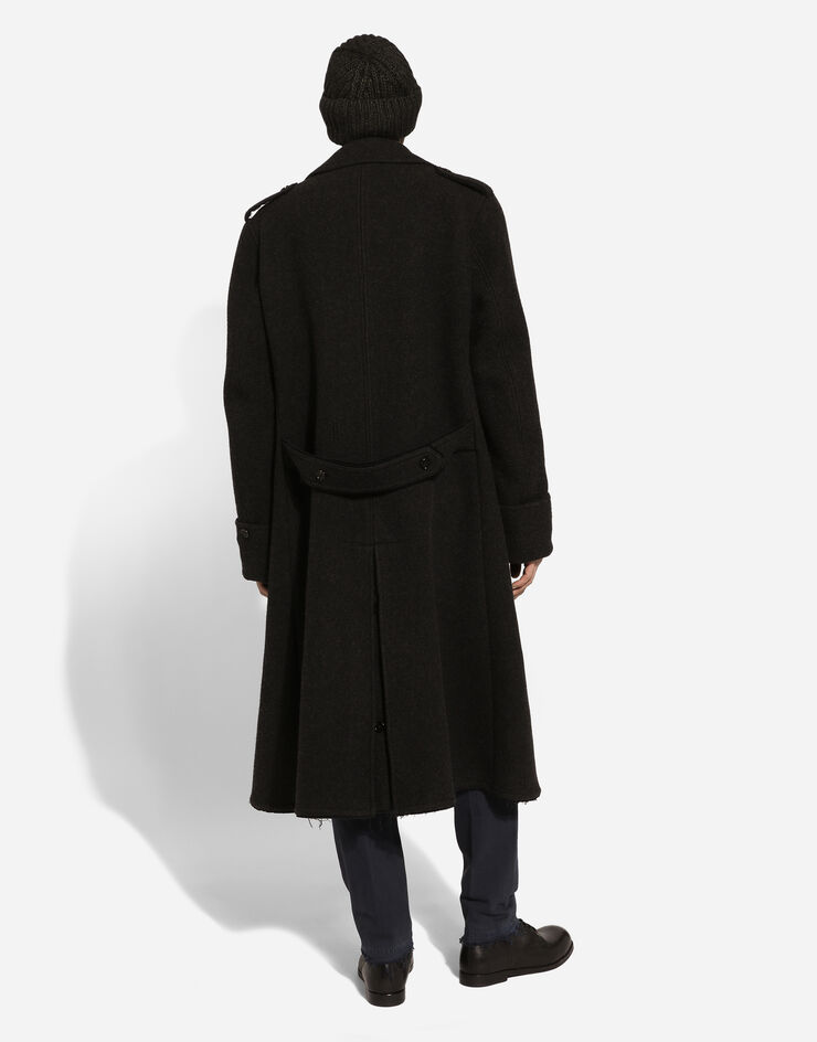 Dolce & Gabbana Ungefütterte einreihige Jacke Grau G2TW4THUMSD