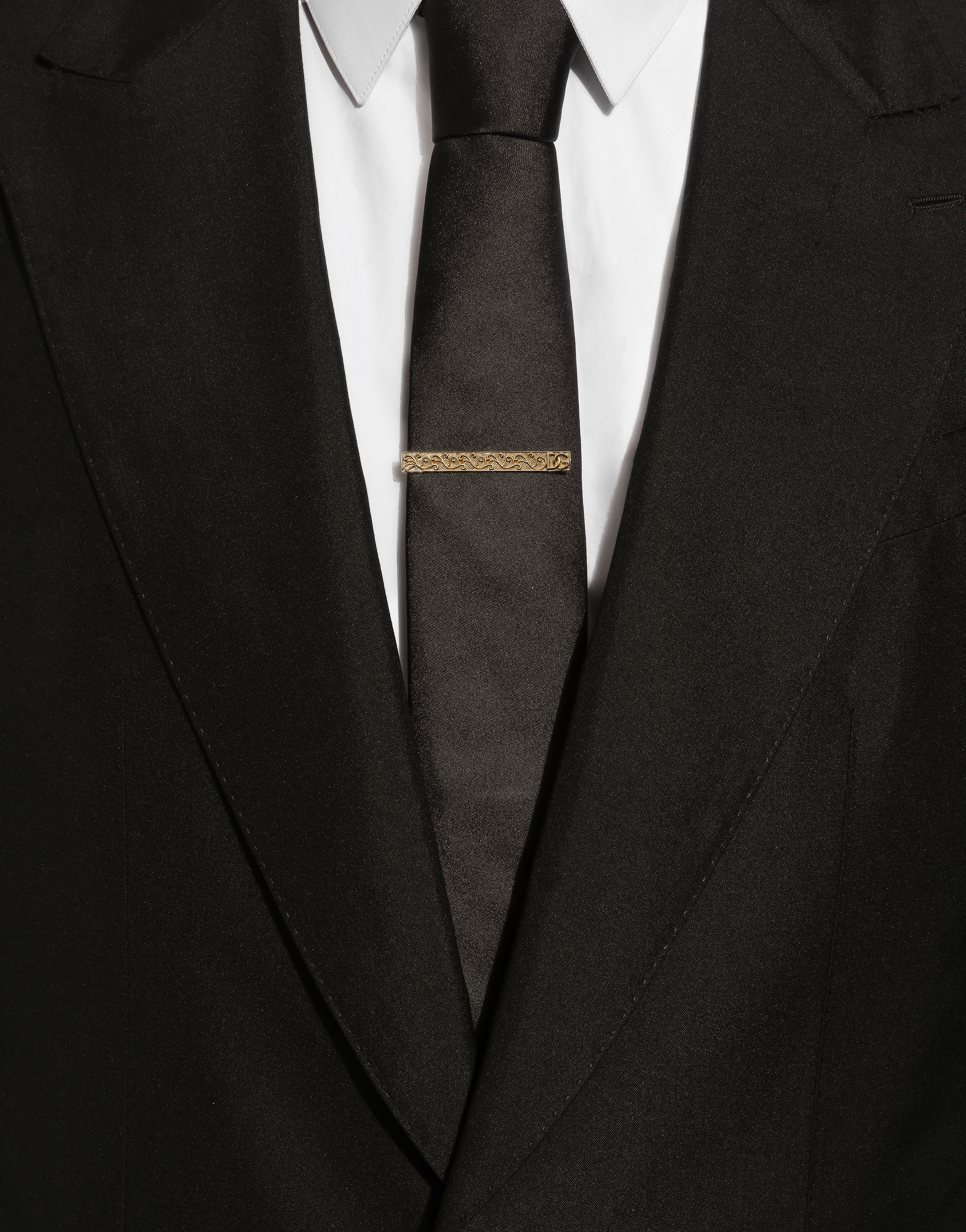 ゴールドのメンズ DGロゴ ネクタイピン | Dolce&Gabbana®