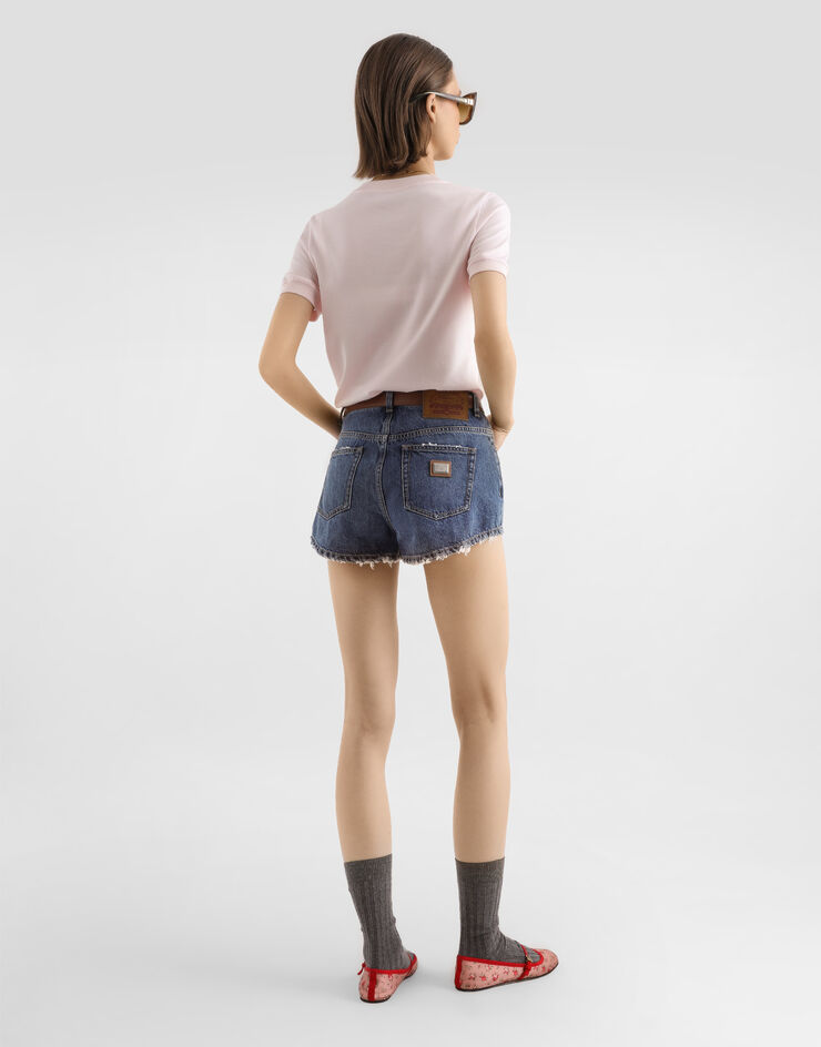 Dolce & Gabbana Denim 쇼츠 멀티 컬러 FTC7DDG8OB3