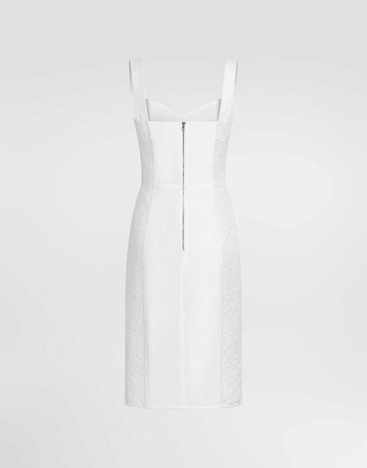 Dolce & Gabbana Korsettkleid aus Brokat White F63G9THJMR4
