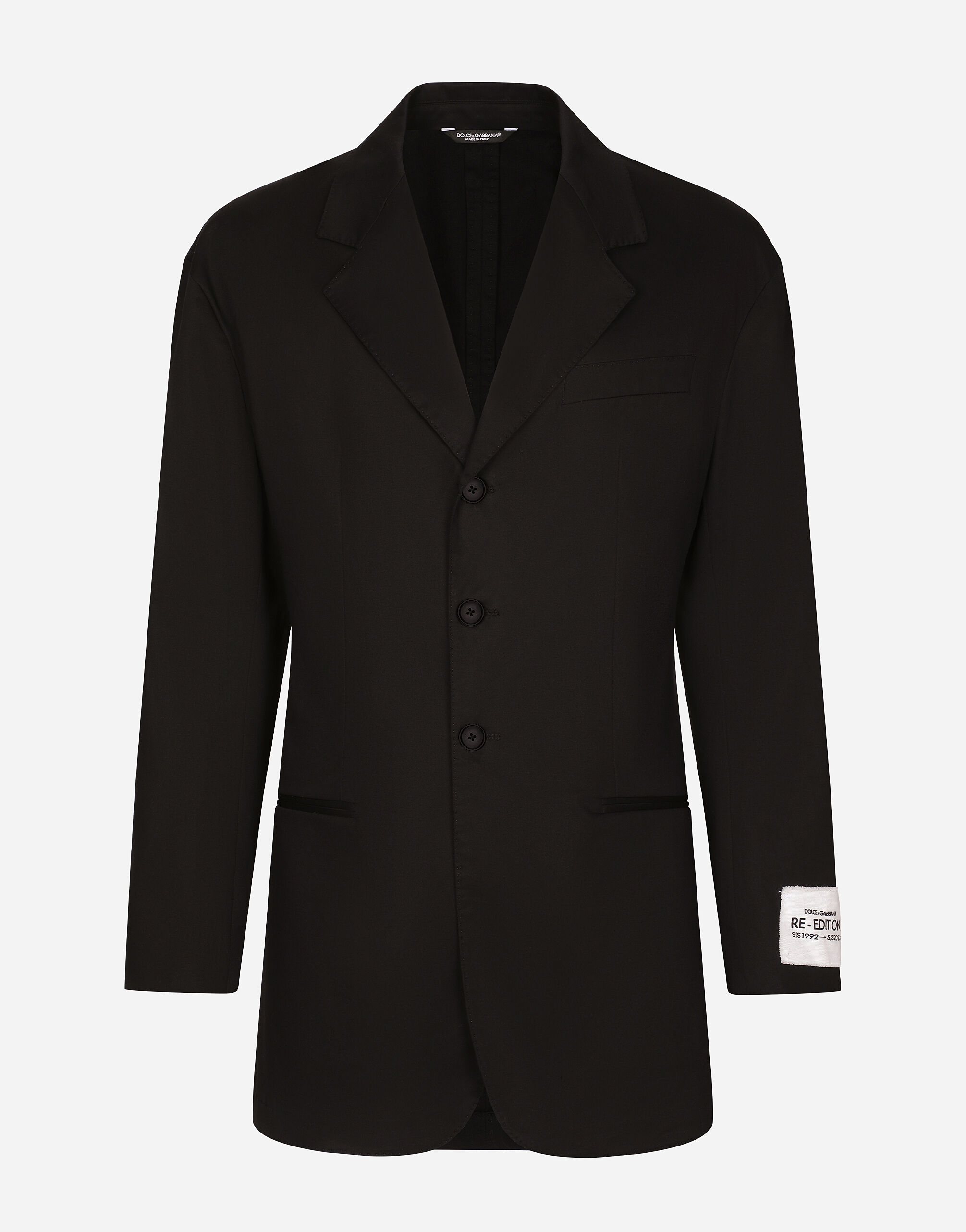 Veste en gabardine de coton stretch