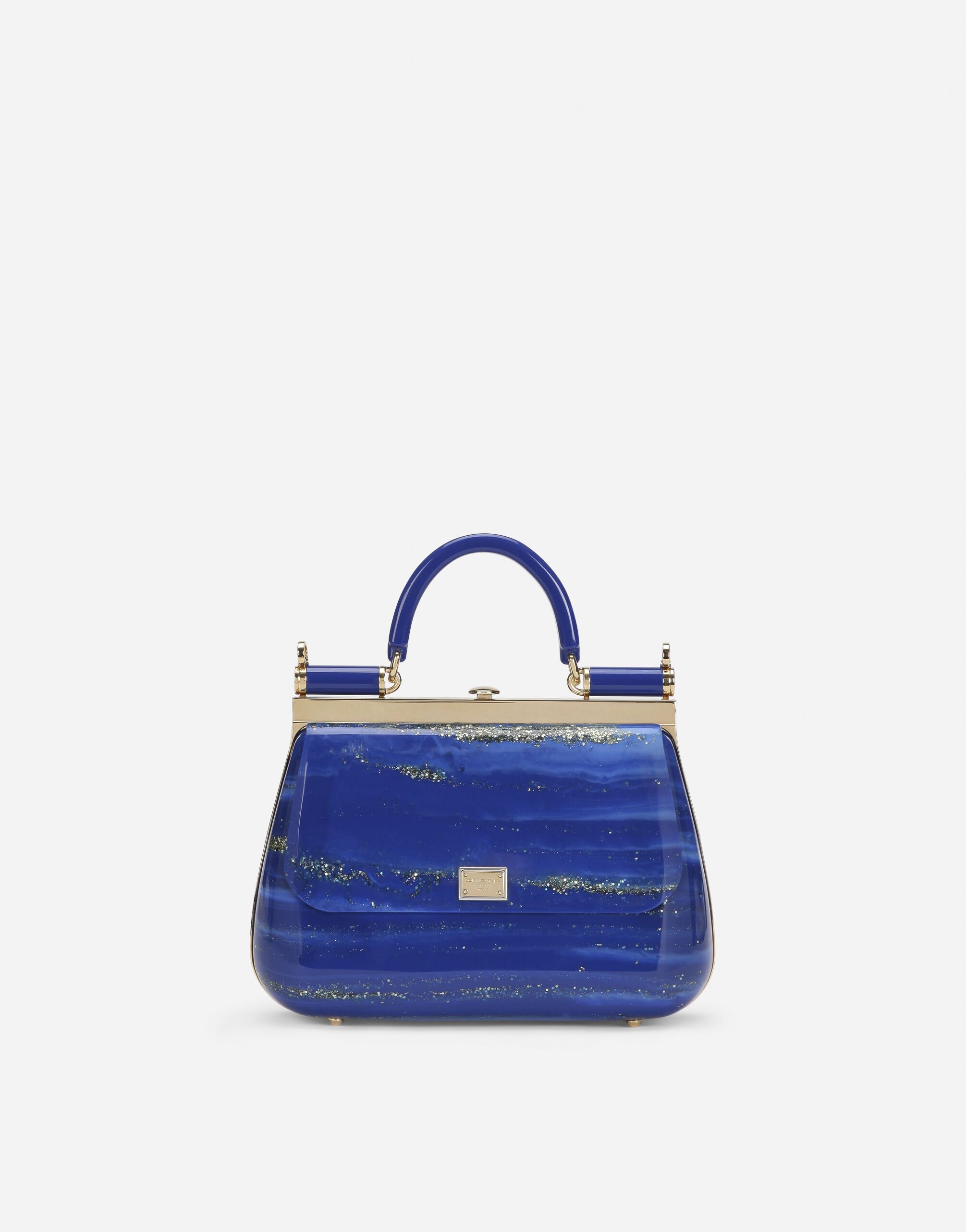 Sicily box bag in acrylic glass Dolce Gabbana