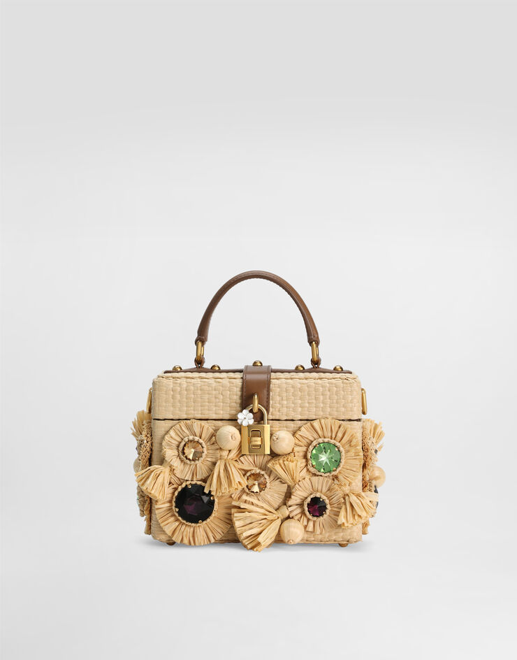 Dolce & Gabbana Dolce Box 刺绣装饰钩编手袋 多色 BB7810AL976