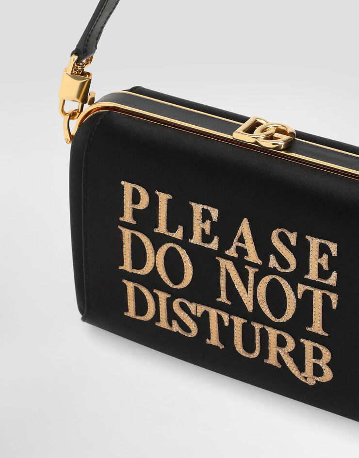 Dolce & Gabbana Bolso de mano Dolce Box en raso y ayers laminado Multicolor BB7882A8X00