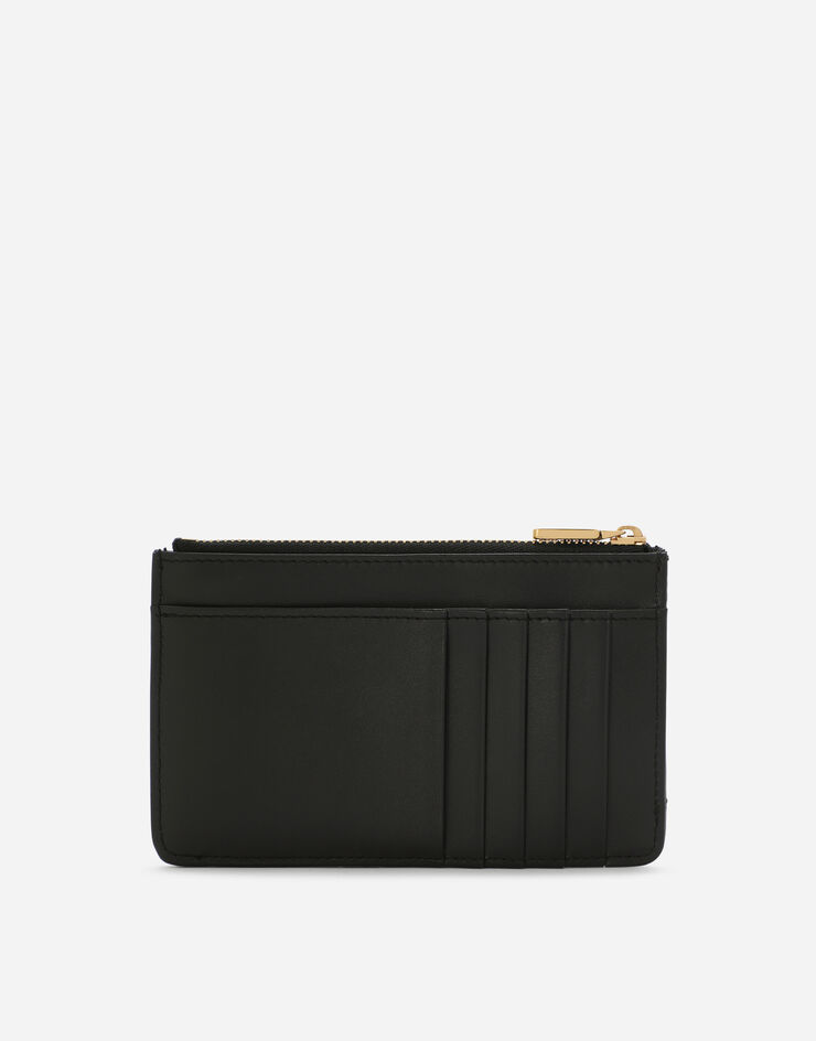 Dolce & Gabbana Medium Devotion card holder Black BI1261AV967