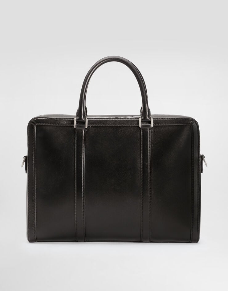 Dolce & Gabbana Maletín en piel de becerro Negro BM2321AV956