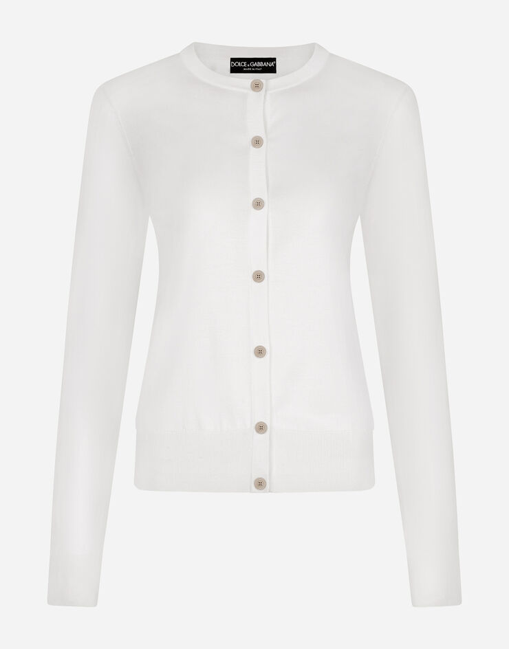 Dolce & Gabbana CARDIGAN C/BOTTONI Multicolor FXH16TJASX0