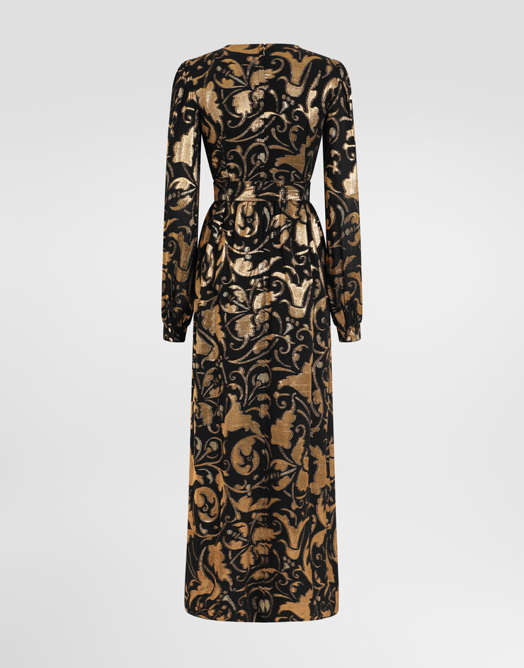 Dolce & Gabbana Lamé jacquard dress Dolce & Gabbana Lamé jacquard dress Gold F623UZFJODZ