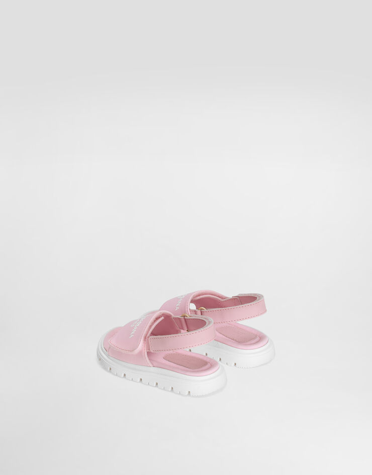 Dolce & Gabbana Sandals with Dolce&Gabbana logo Pink DN0215AR327