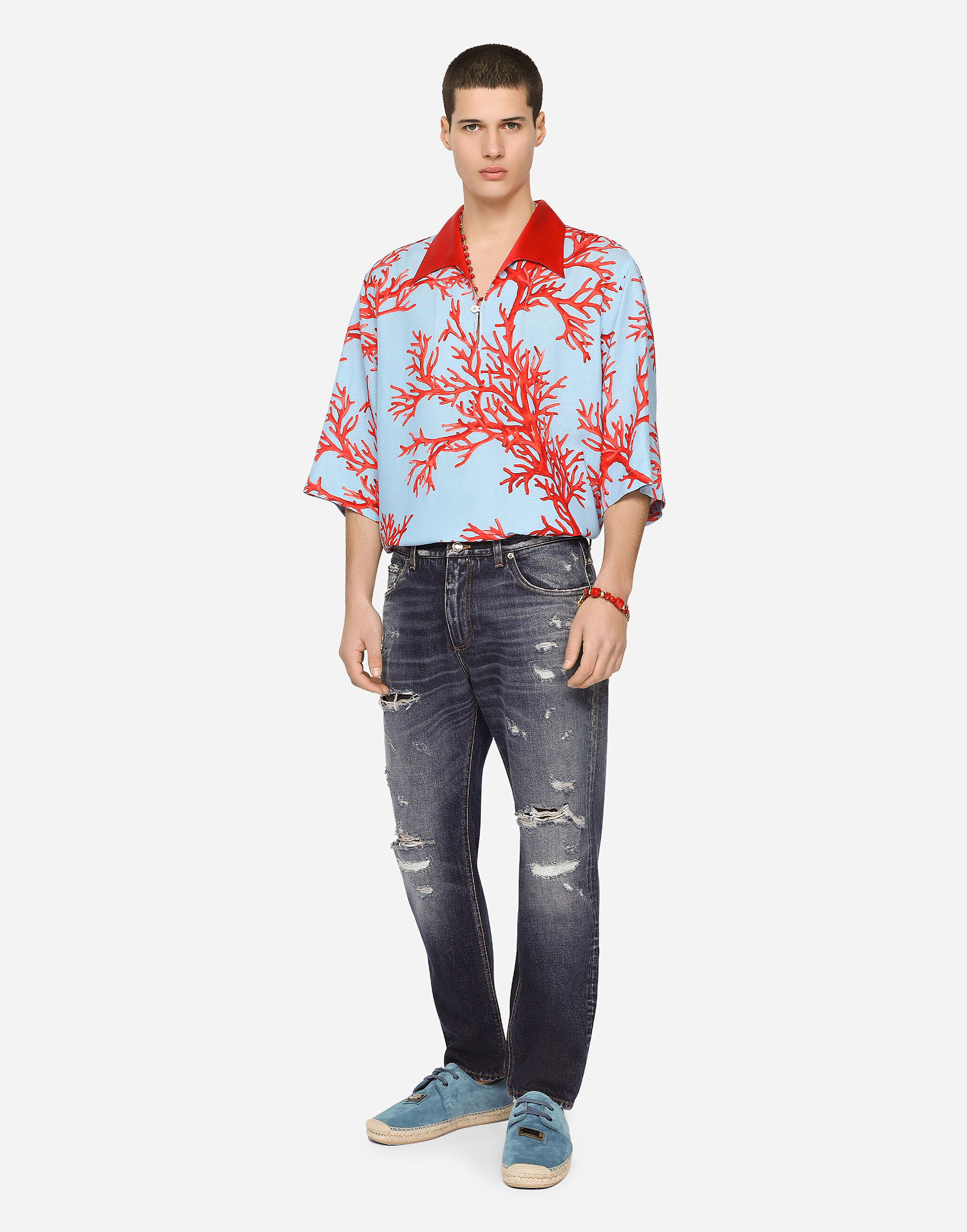 CAMICIA en Multicolore pour homme Dolce Gabbana