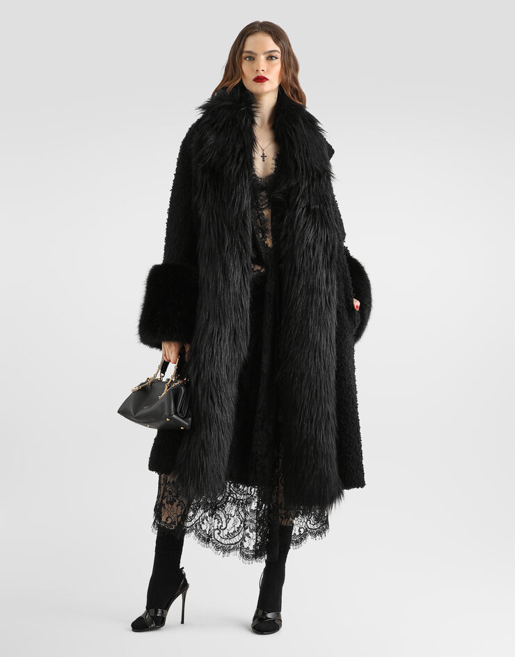 Dolce & Gabbana Lace dress Black F614HTFLMXW