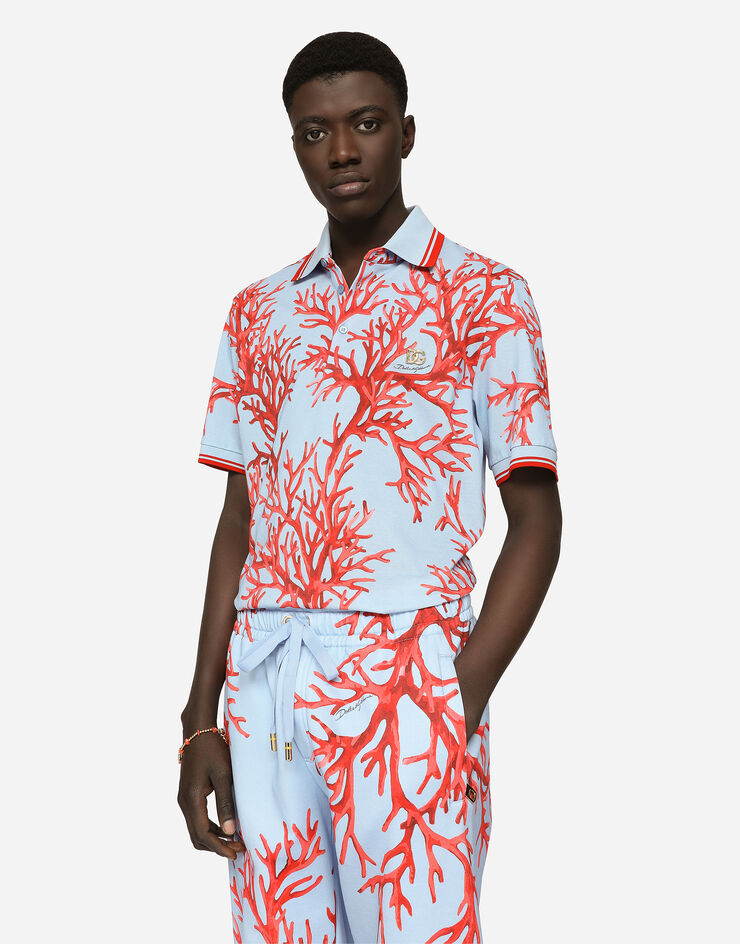 Dolce & Gabbana POLO M/C Multicolor G8OS1ZHS7I4