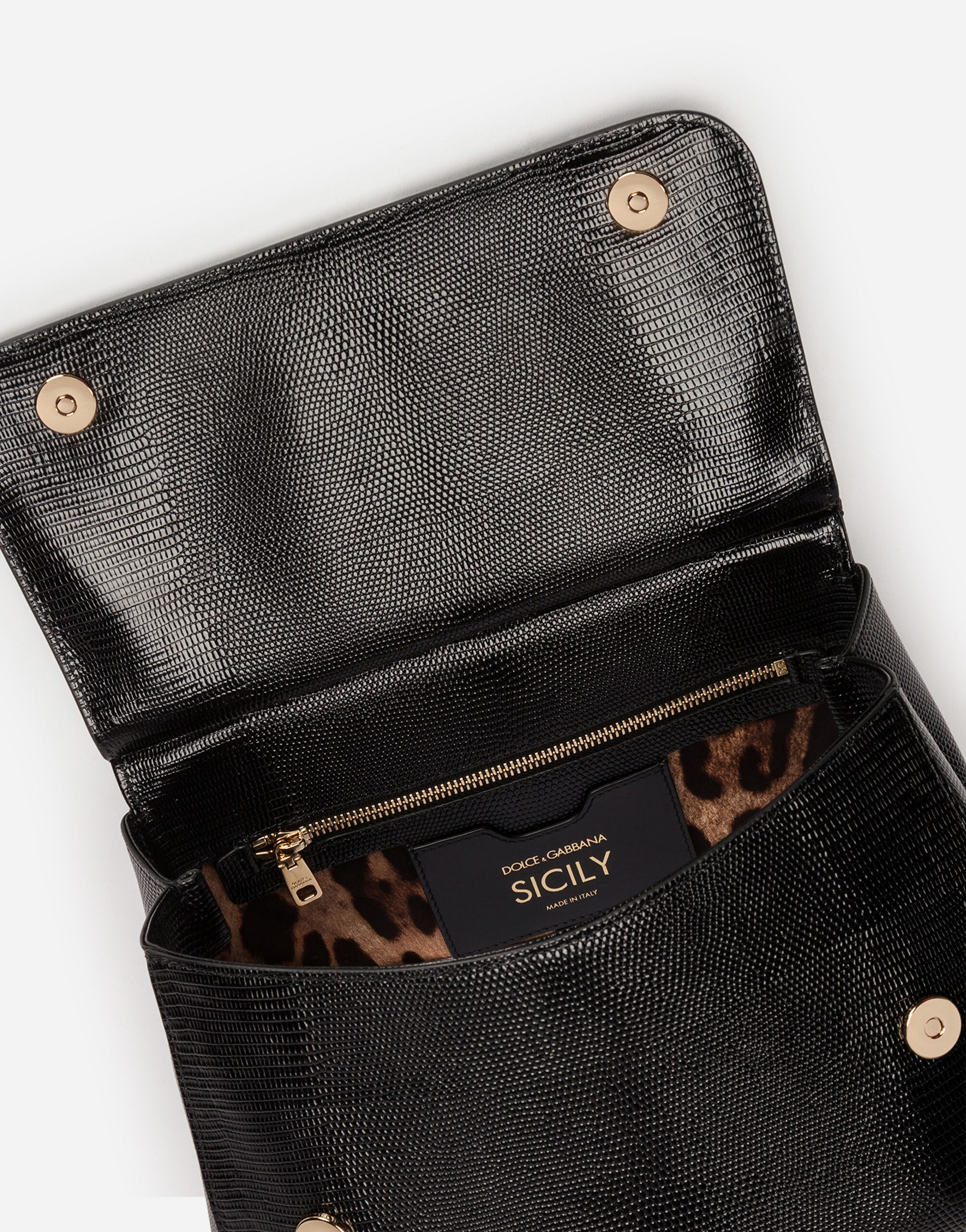 Iguana Print Sicily Bag - Women's Bags | Dolce&Gabbana