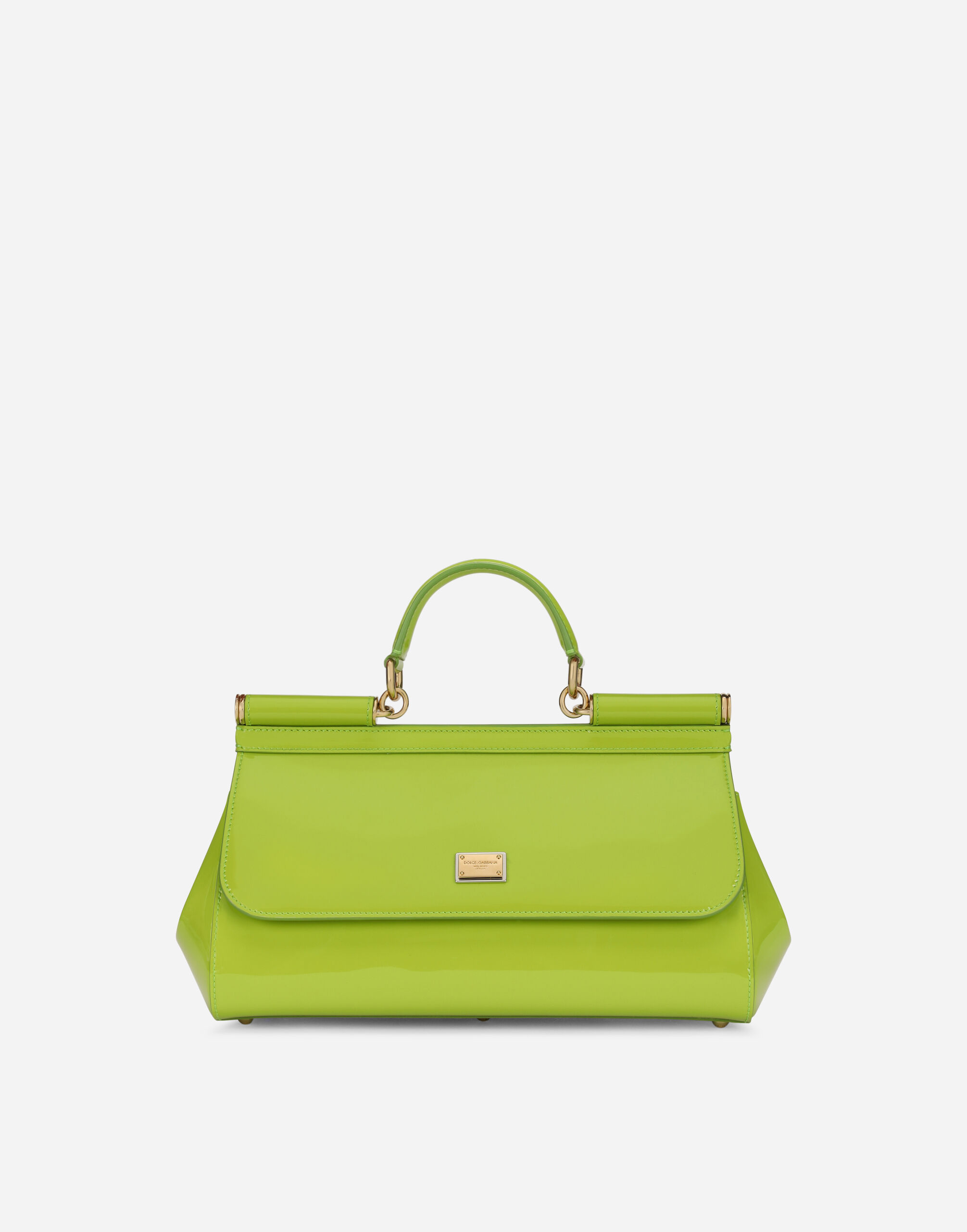 Dolce & Gabbana Elongated Sicily handbag Green BB6711AV893