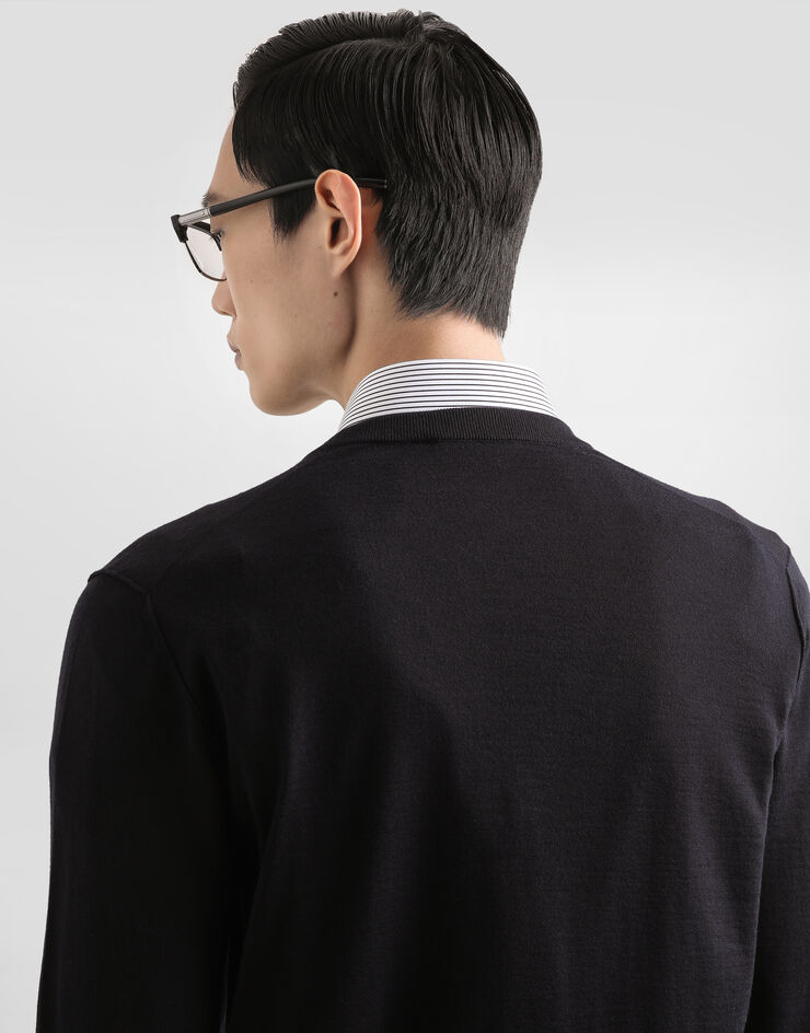 Dolce & Gabbana Cashmere pullover Blue GXY07TJBW05