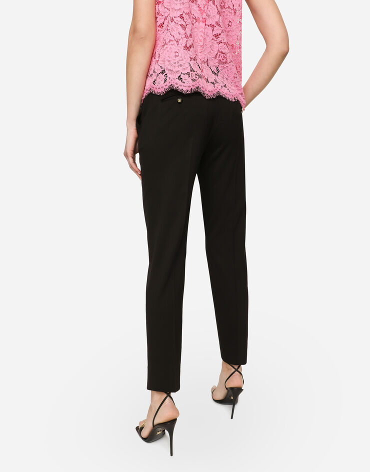 Dolce & Gabbana Gabardine pants Black FT0CXTFUBF0