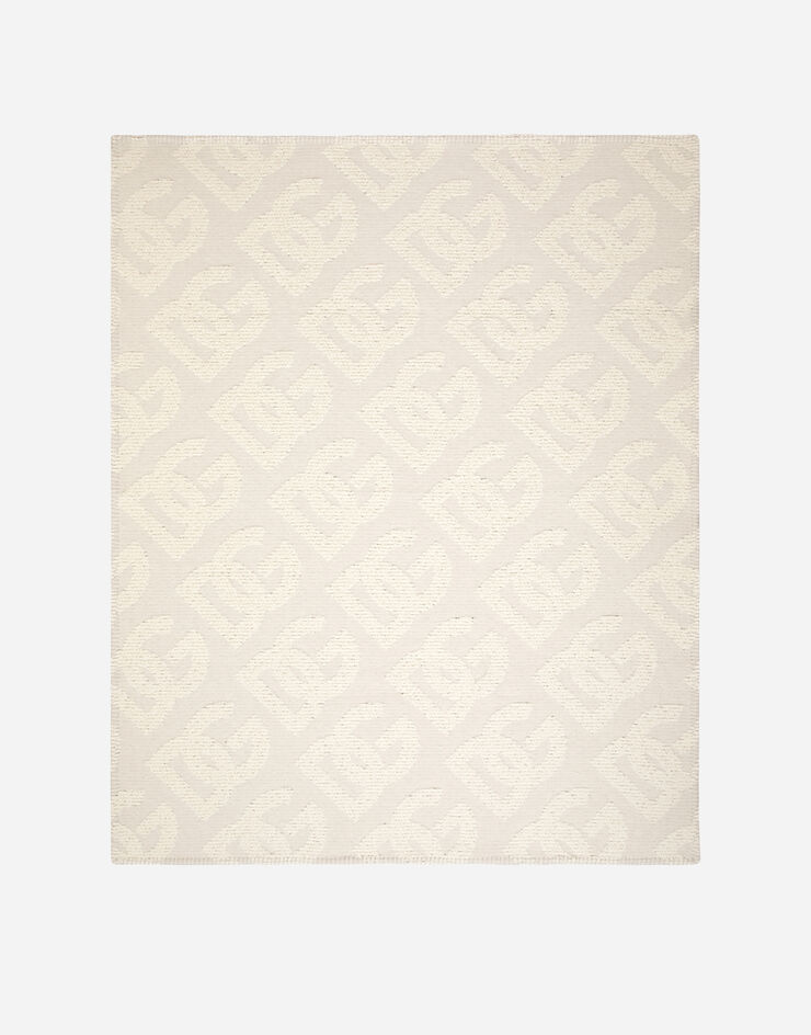 Dolce & Gabbana Wool, Silk, and Cashmere Blanket Multicolor TCE012TCAN1