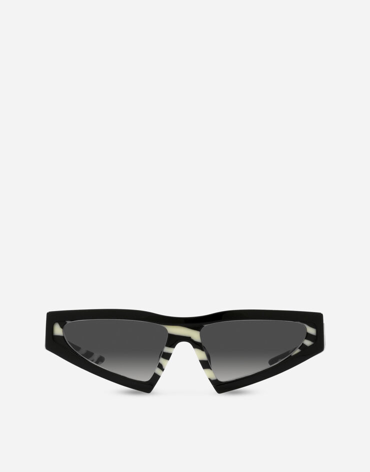 Zebra sunglasses in black & zebra print for Women Dolce&Gabbana®