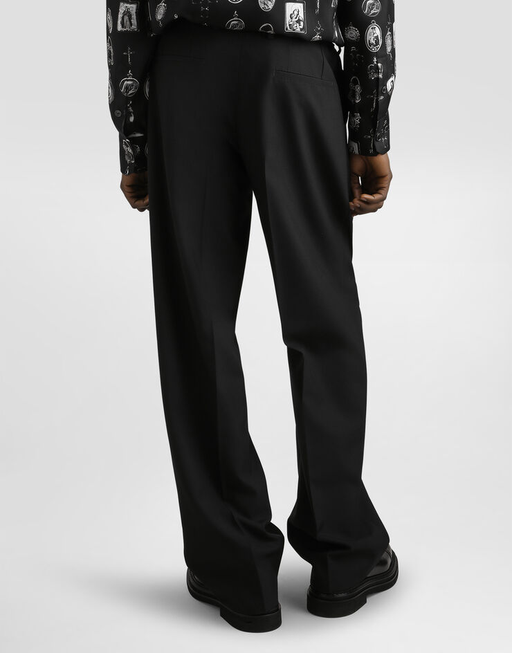 Dolce & Gabbana Wool blend trousers Black GP149THUMF3
