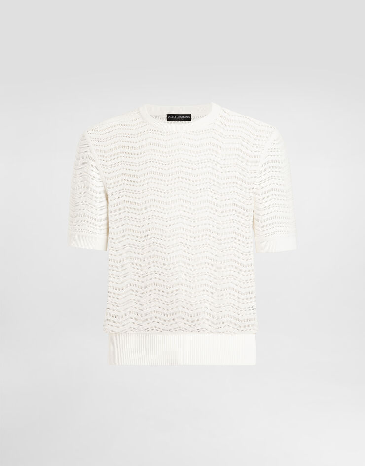 Dolce & Gabbana Cotton pullover Dolce & Gabbana Cotton pullover White GXX59TJBCFK