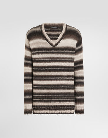 Dolce & Gabbana Wool blend pullover Dolce & Gabbana Wool blend pullover Beige GXY88TJGMMY