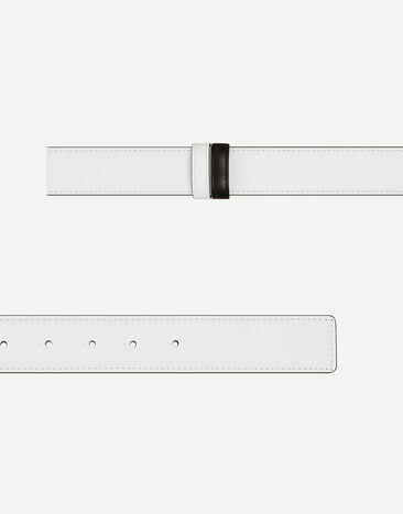 Dolce & Gabbana Reversible calfskin belt strap Multicolor BC4803AO729
