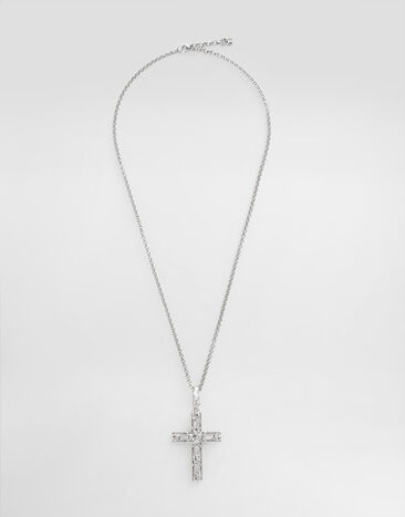 Dolce & Gabbana Metal necklace with logo Gold WNO5C3W1111