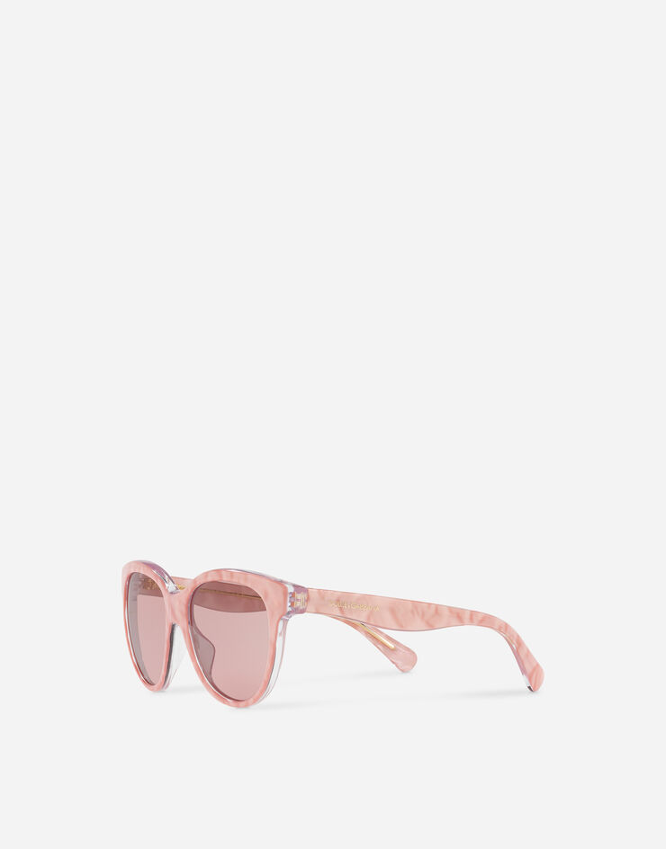 Dolce & Gabbana Power pastel sunglasses PINK MOTHER OF PEARL VG4176VP284