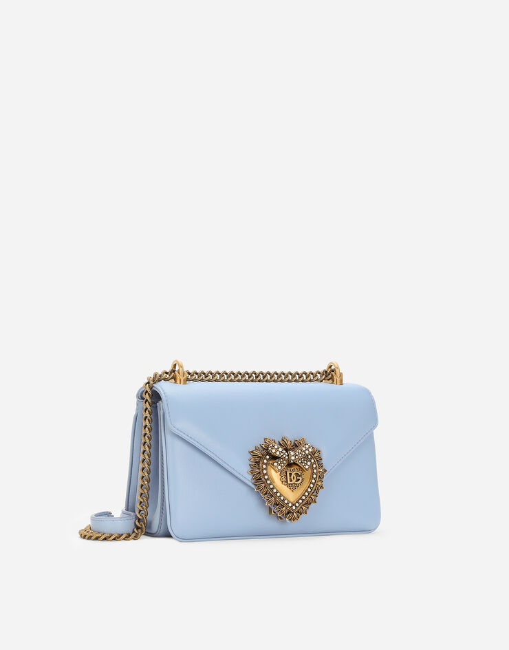 Dolce & Gabbana حقيبة كتف ديفوشن أزرق فاتح BB7475AF984