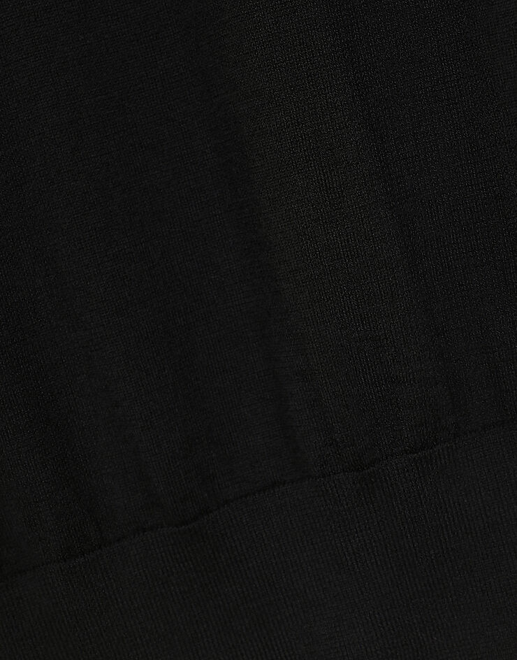Dolce & Gabbana Polo de cachemira extrafina Noir GX828TJAWTY