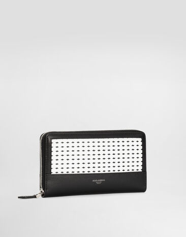 Dolce & Gabbana Woven plongé calfskin wallet Multicolor BP1672AN419
