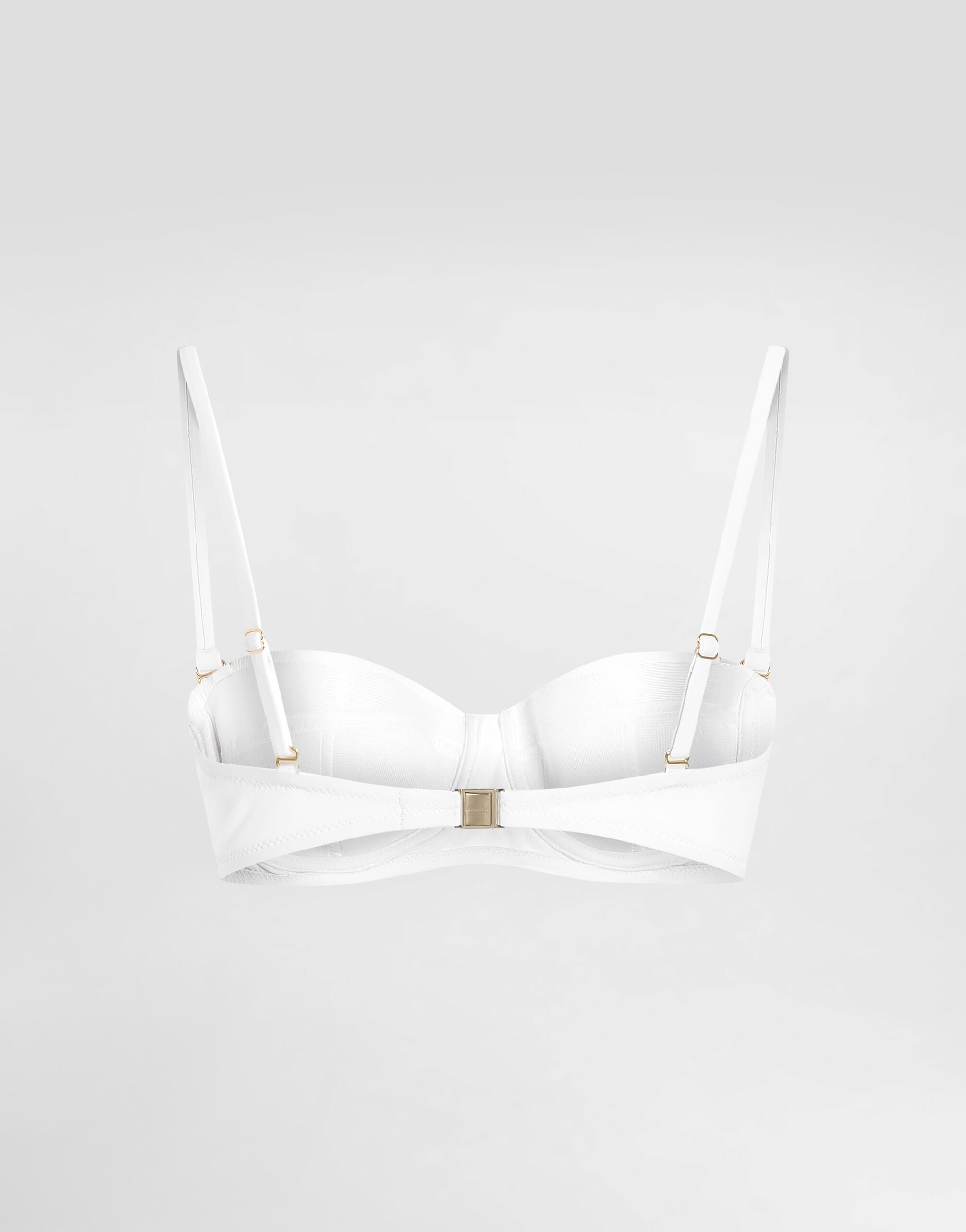 Balconette bikini top in WHITE for Women | Dolce&Gabbana® US