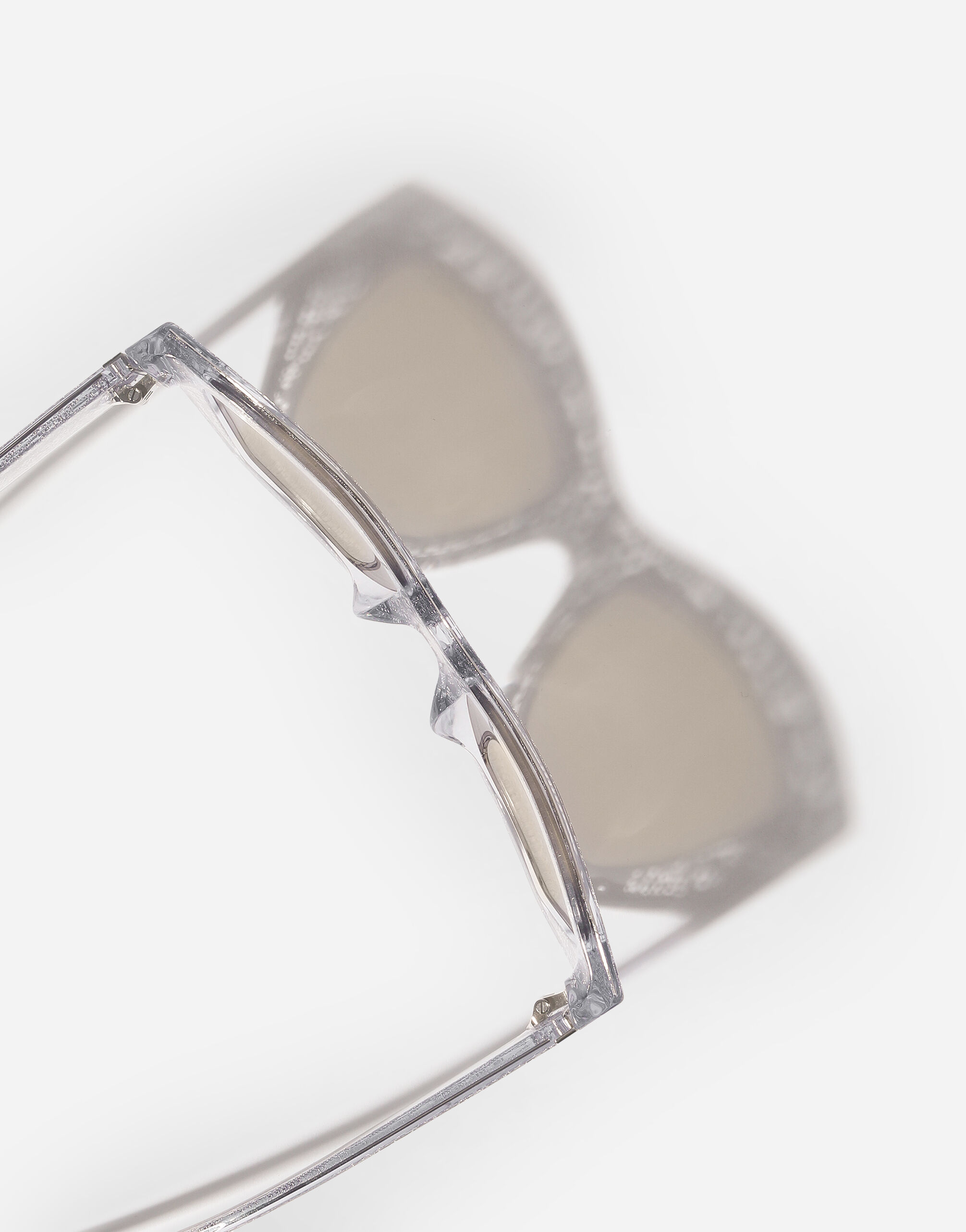 DG Lace Sunglasses in Silver for Women | Dolce&Gabbana® US