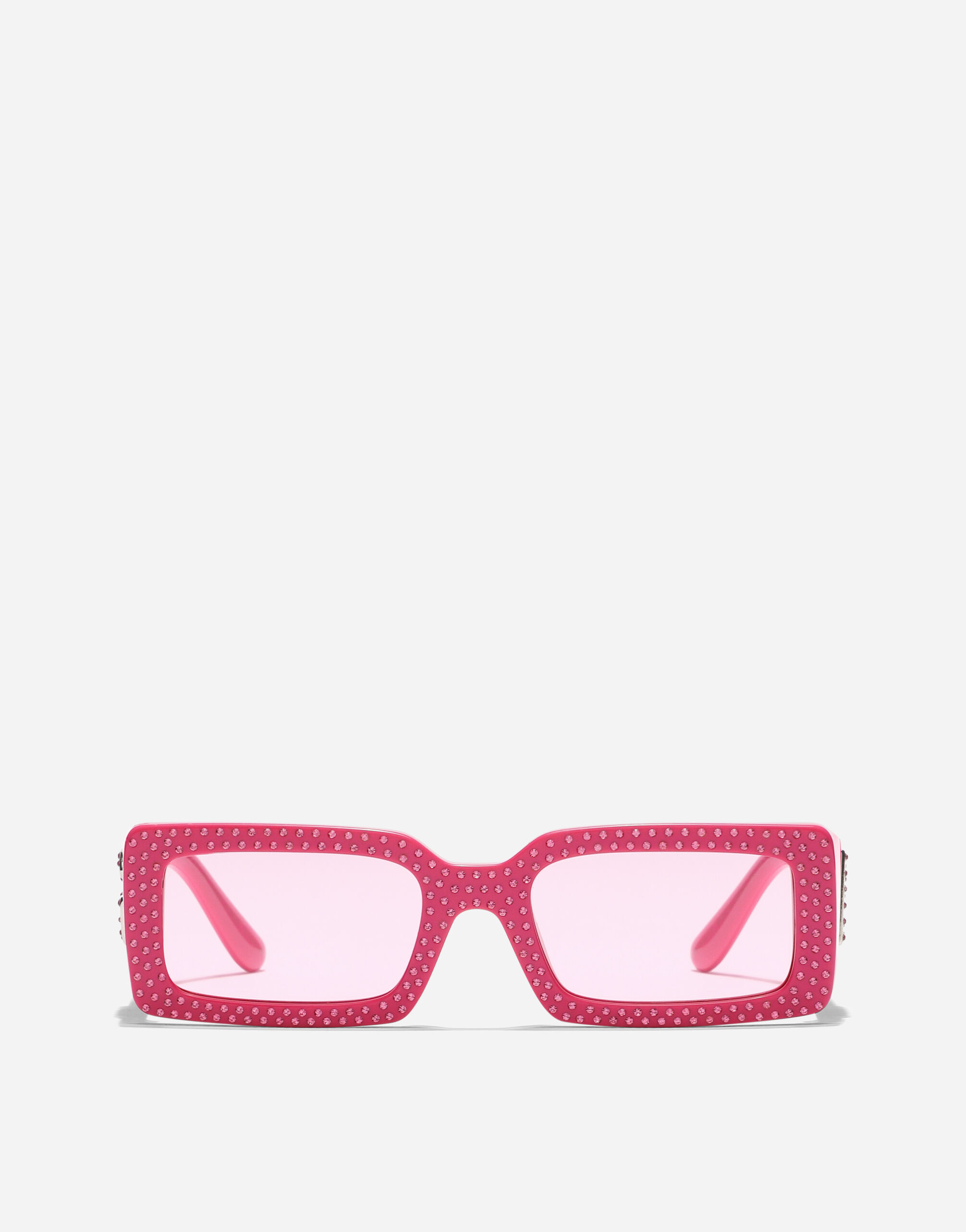 DG Crystal sunglasses in Fuchsia for Dolce Gabbana