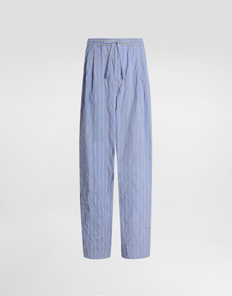 Dolce & Gabbana Viscose vanity trousers Multicolor GP1N9TFBMFS