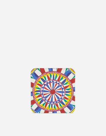 Dolce & Gabbana Set of 12 Coasters Multicolor TC0072TCAEM