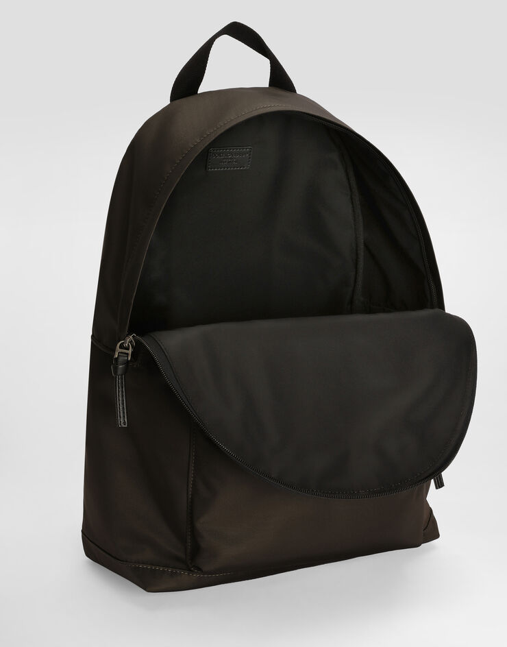 Dolce & Gabbana Rucksack aus Nylon mit Logo Dolce & Gabbana Rucksack aus Nylon mit Logo EM0074A0567