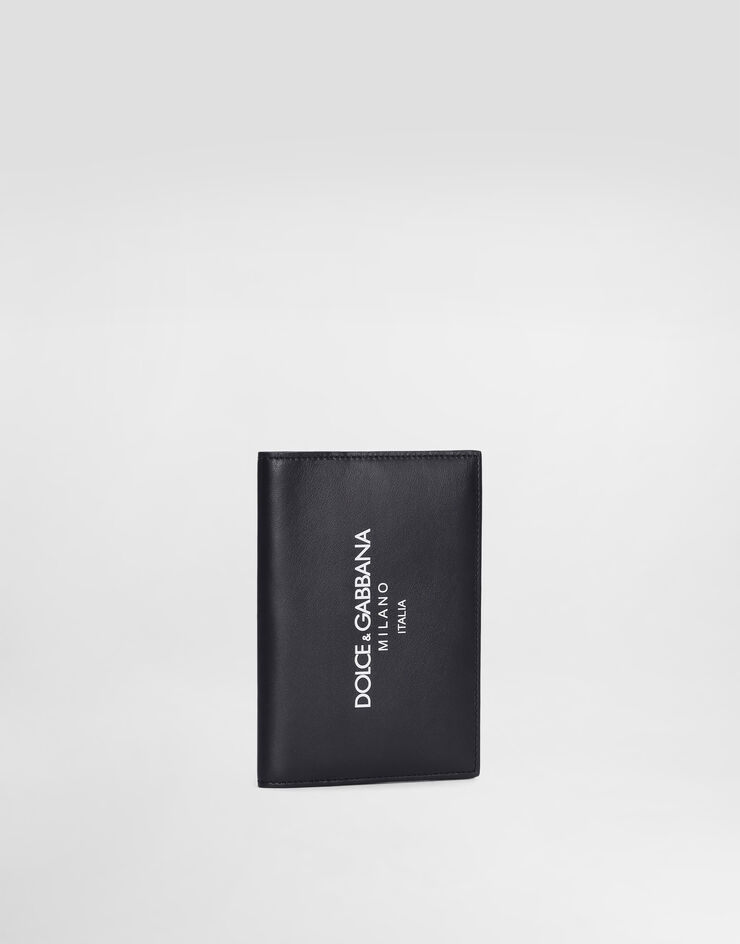 Dolce & Gabbana Calfskin passport case Blue BP2215AN244