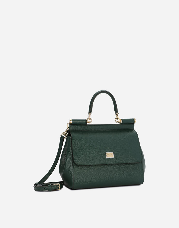 Dolce & Gabbana Sac à main Sicily moyen format Vert BB6003A1001