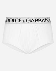 Dolce & Gabbana High-rise two-way stretch jersey Brando briefs Black M3A27TFU1AU