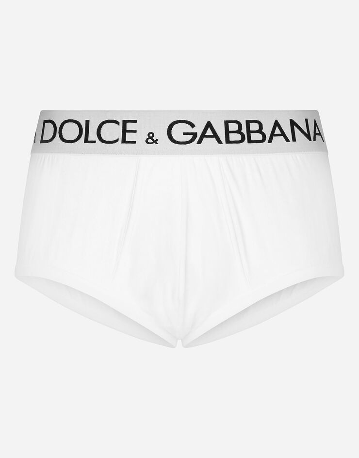 Dolce & Gabbana High-rise two-way stretch jersey Brando briefs White M3D53JFUGHH
